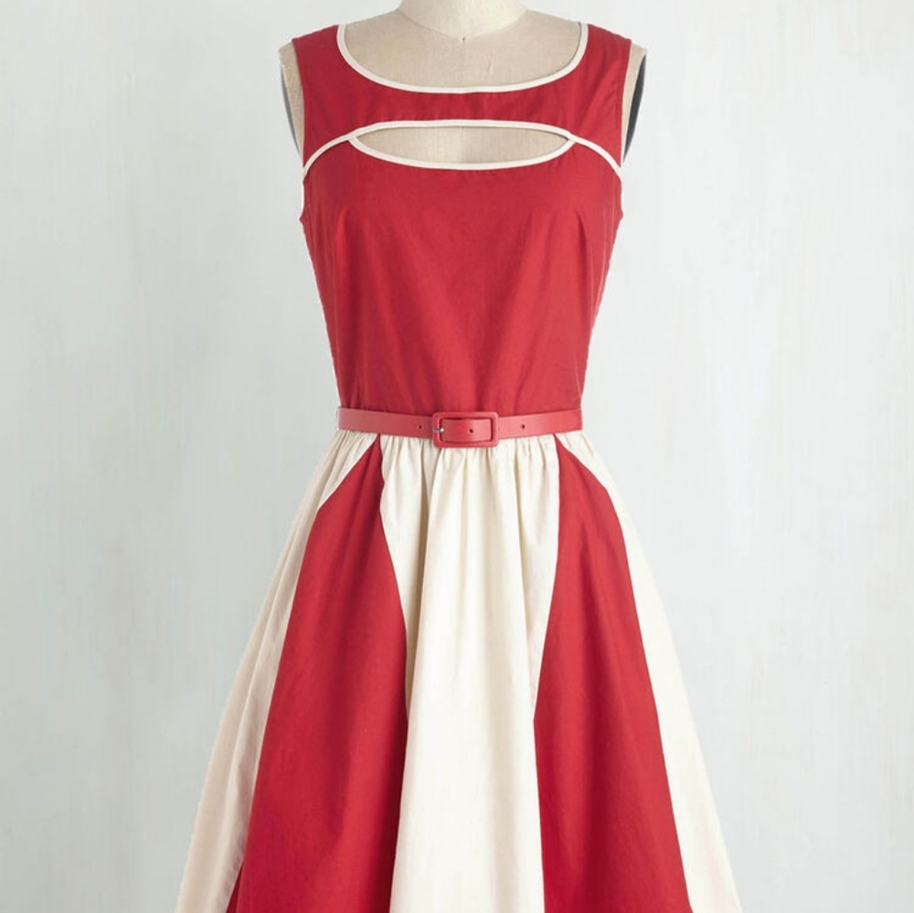 Modcloth Red Dress